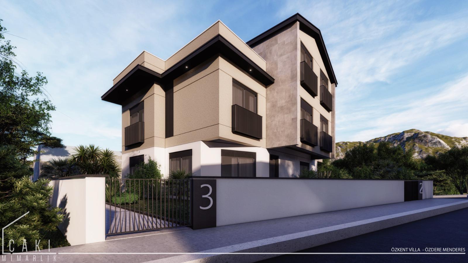 Sinanlar İnşaat Örnek Daire - Şık Balkon Manzarası